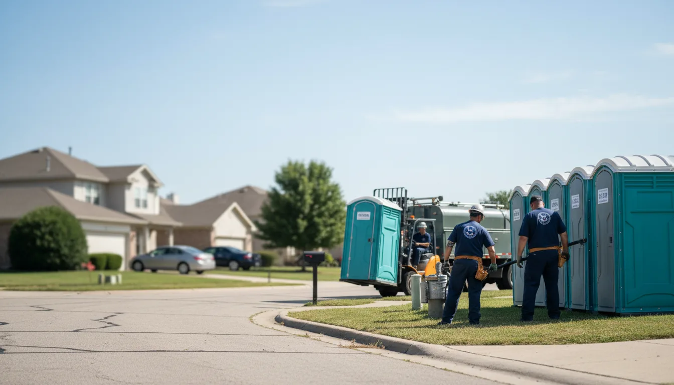 Porta Potty Rental in Columbus, MI near me